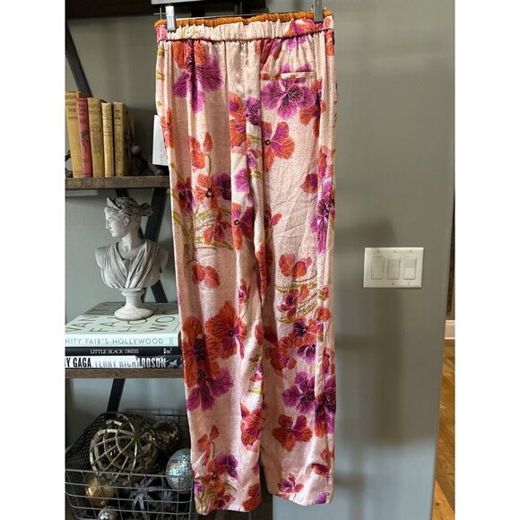 Forte Forte Silk Satin Trouser Pants Orchidea Womens Size III US 8 - Picture 8 of 10